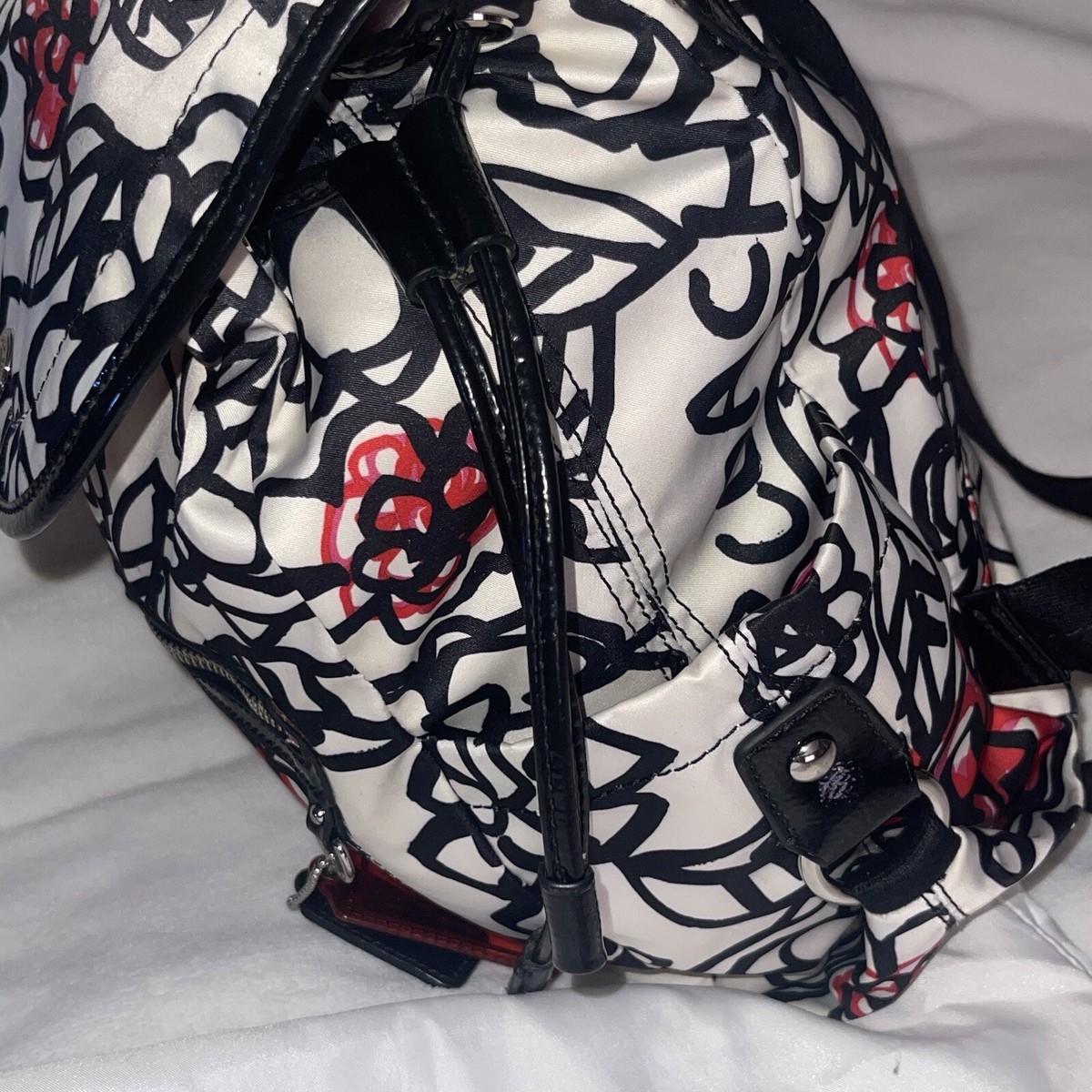 Coach C1194-F16582 Daisy Floral Graffiti backpack Coach Backpack Daisy Poppy Like new | Mercari main image 2