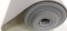 Auto Headliner 3/16in Foam Backing Fabric , 46" in X 60" Light Gray SHIPS FOLDED