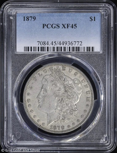 1879-P $1 Morgan Silver Dollar PCGS XF 45