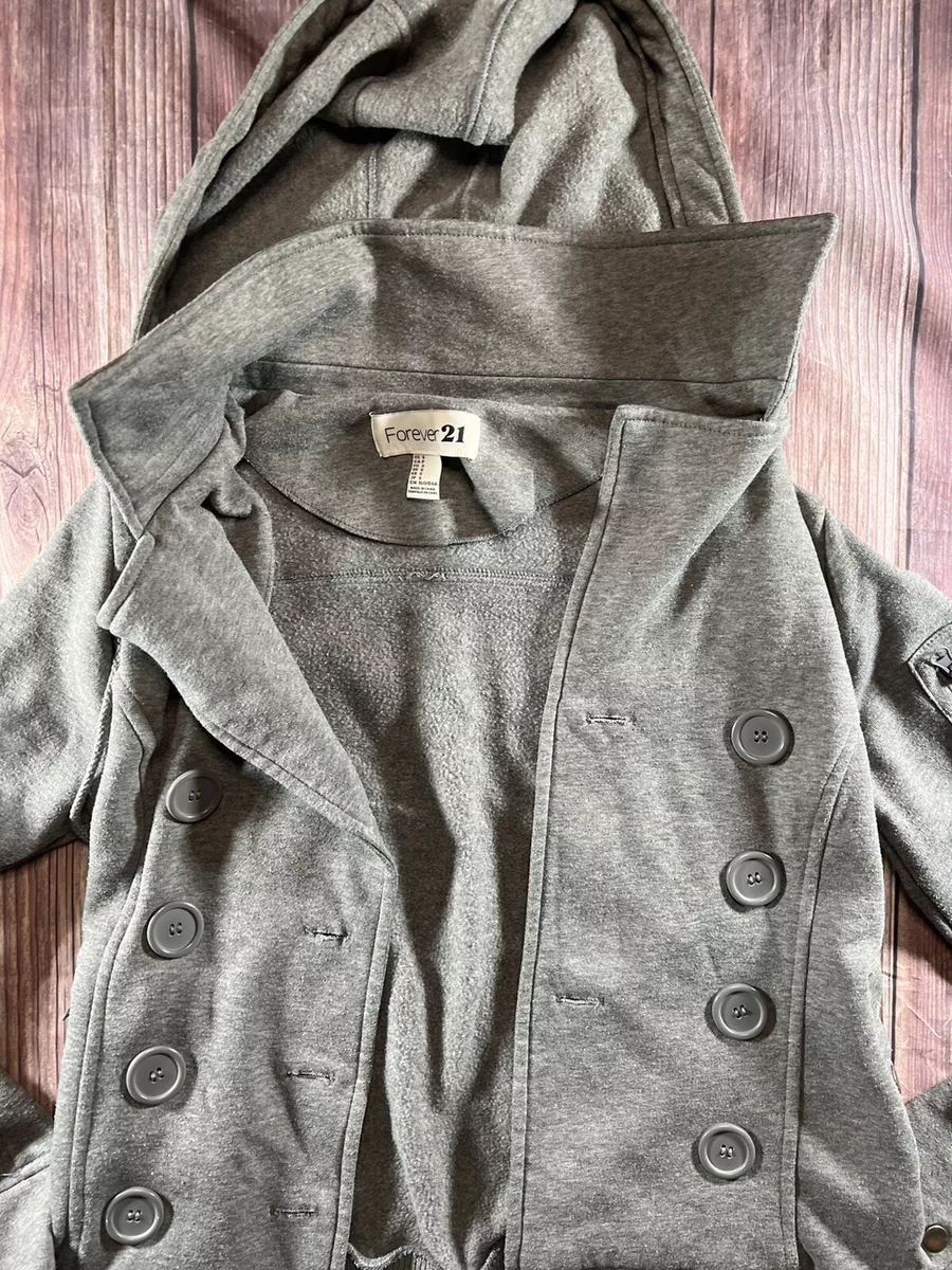 Forever 21 grey clearance coat