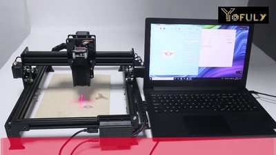 Youlfuly 7W  Engraver Engraving Machine & Auto -assist Kit UPC 791865226772