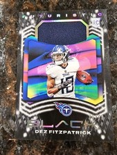 2021 Panini Black Futuristic Silver #d 76/99 Dez Fitzpatrick #F-DF Patch RC