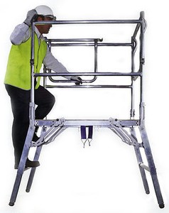 Delta Deck Podium Step Low Level Work Platform Deltadeck Scaffold Tower Ebay