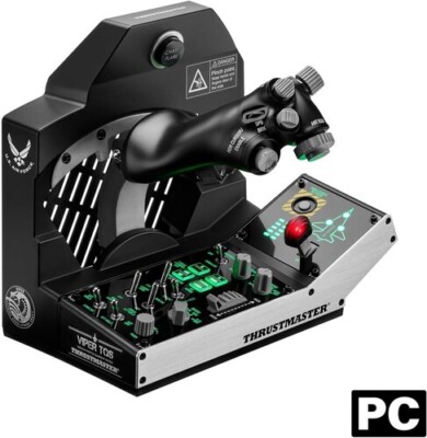 Thrustmaster Viper TQS Mission Pack: Metal Throttle Quadrant System, Licensed by