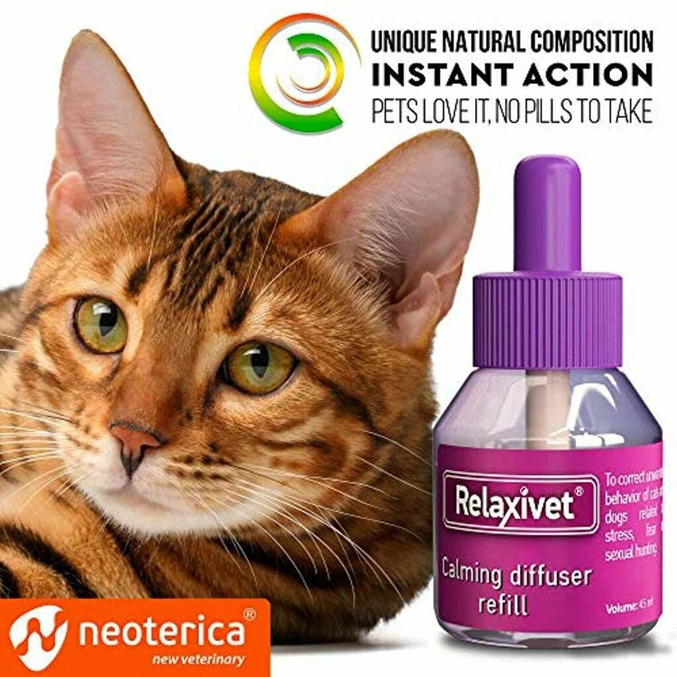 Relaxivet Calming Diffuser Kit + Refill, Anti-Anxiety Treatment for Dogs & Cats  - Image 3 of 4