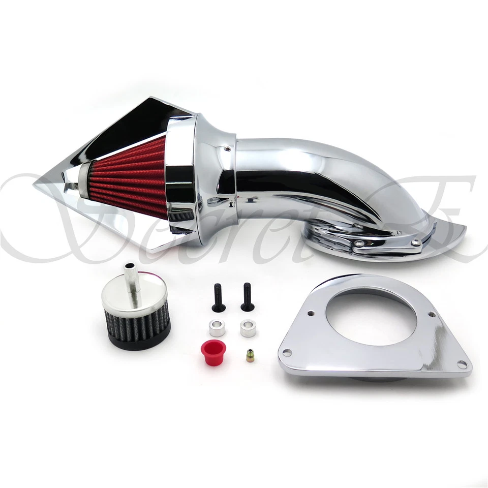 Kits de admisión de filtro de aire Spike para Kawasaki Vulcan 800 Classic '95-'12 cromo Foto 3 de 4