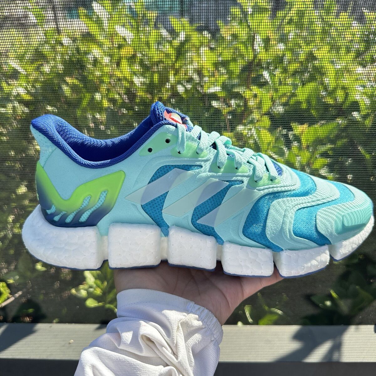 Adidas Climacool Vento Signal Cyan Men's Athletic Shoes Adidas Climacool Vento Signal Cyan Men's Athletic Shoes