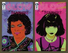GLOW VS THE BABYFACE #1-2 SET VF 8.0 Gorgeous Ladies of Wrestling NETFLIX 2019