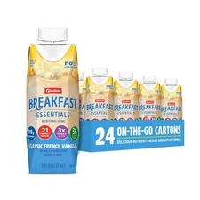 Carnation Breakfast Essentials Vanilla Meal Replacement Nutritional Drink 24 ...