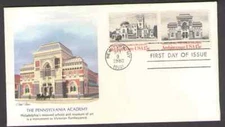 US. 1840-41. 15c. American Architecture. Fleetwood FDC. MNH. 1980