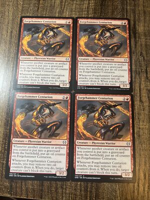 x4 Forgehammer Centurion ONE MTG 130/271 COMMON M/NM 4x