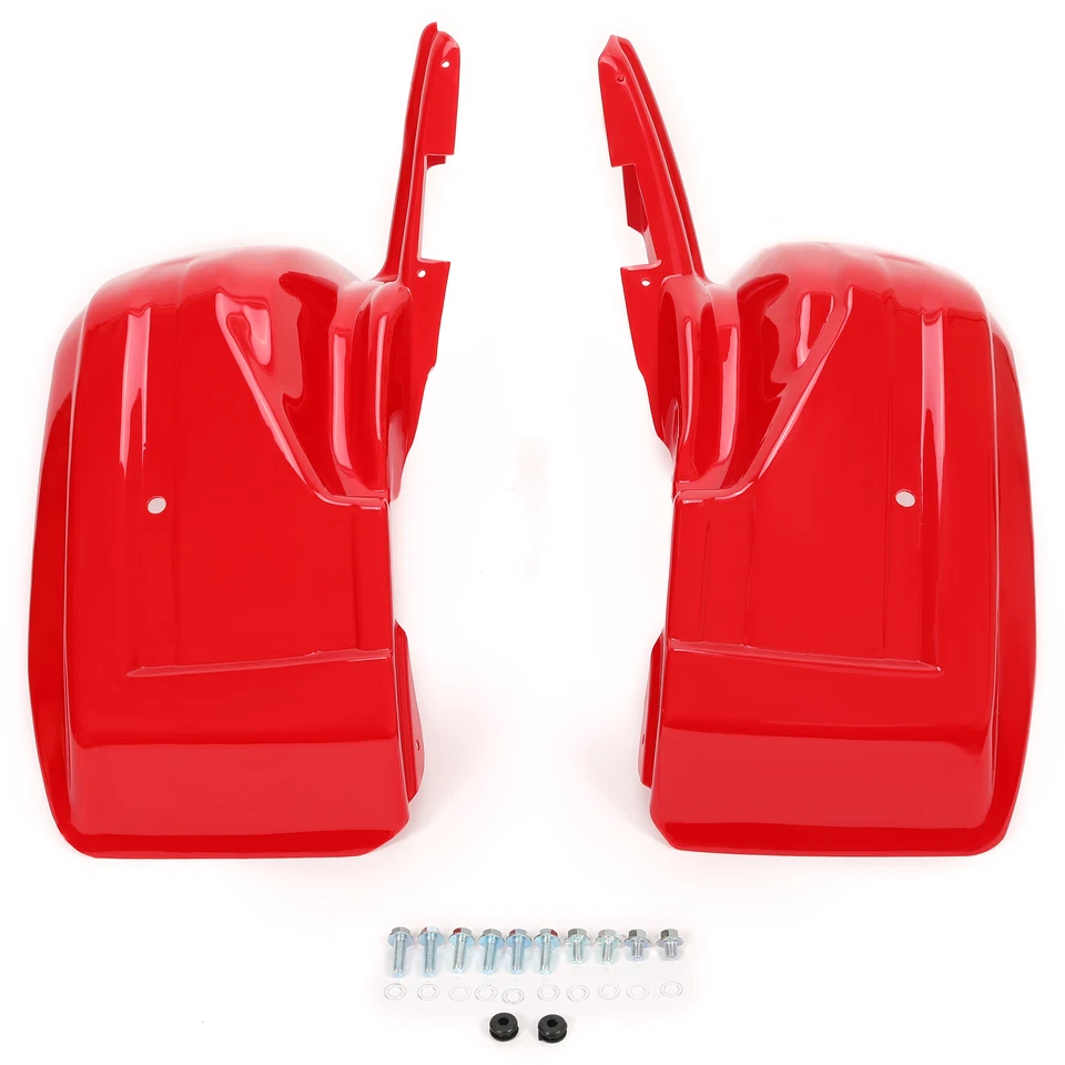 For New Honda ATC 200E 200ES 200M Left & Right Rear Red Fender Set 82 83 84 85 - Изображение 2 из 4
