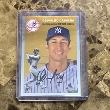 2023 Topps Chrome Platinum Anniversary #81 Oswaldo Cabrera RC NY Yankees A-1