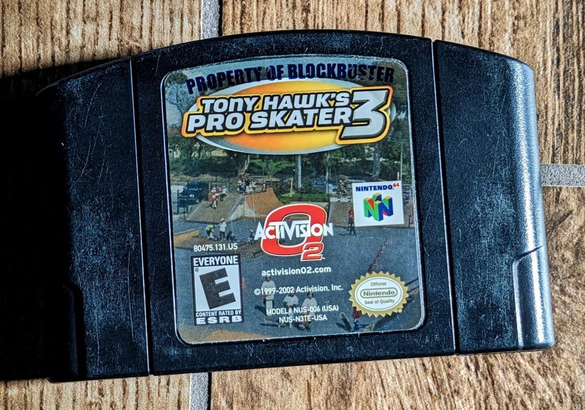 Tony Hawk's Pro Skater 3 - Nintendo 64, Nintendo 64