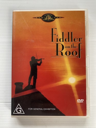 Fiddler on the Roof (DVD, 1971) Classic Movie Rated G Region 4 PAL ...