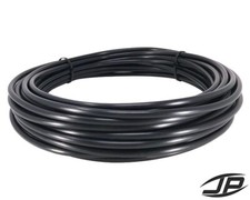 1/4" Flexible Black Nylon Pneumatic PTC Air Tube 50 Foot Roll