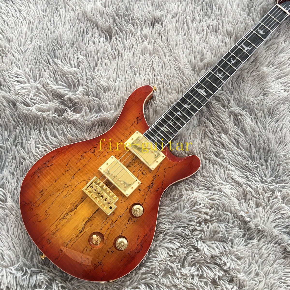 ギター PRS SE Custom 24 Spalted Maple Spalted Maple Prs Se Custom 24 Electric Guitar Solid Body