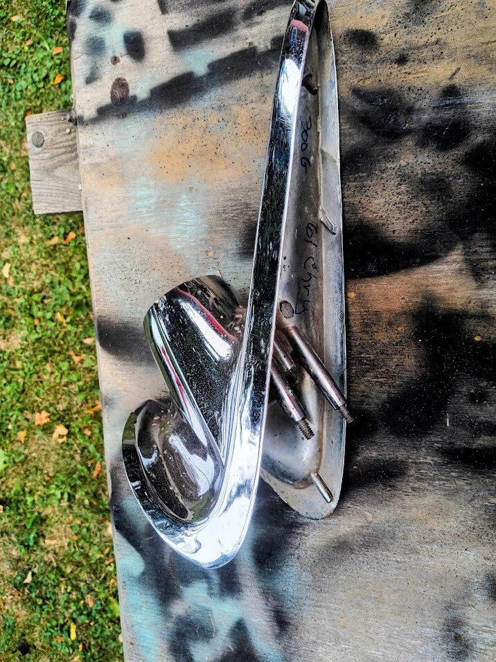 1961 CHRYSLER 300G NEW YORKER ЛЕВЫЙ ЗАДНИЙ ПЛАВНИК РЕЗЕРВНЫЙ ФОНАРЬ ЗАДНИЙ КОРПУС MOPAR - Изображение 4 из 4