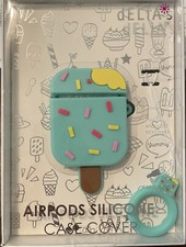 Apple AirPods Pro Silicone Case Cover Blue Ice Cream Popsicle