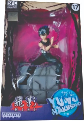 Figura Super Anime Yu Yu Hakusho Hiei Ghost Files Abystyles Studio Totalmente Nueva - Imagen 17 de 20
