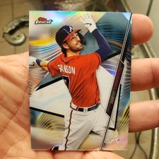 2020 Topps Finest Refractor Dansby Swanson # 60