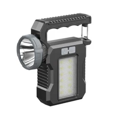 Handheld Solar Flashlight with Multiple Lighting type ABS for Versatile Use