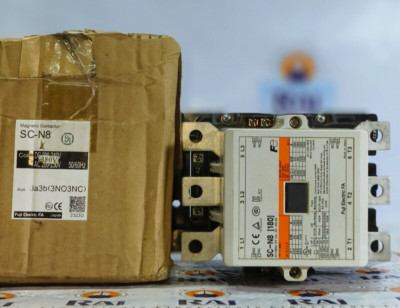 FUJI ELECTRIC SC-N8 [180] 3-POLE MAGNETIC CONTACTOR 250 A 3A3B(3NO3NC ...