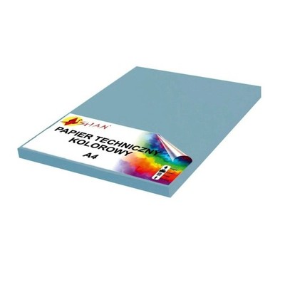 Technisches Papier A4 200g blau denim 50 Blatt