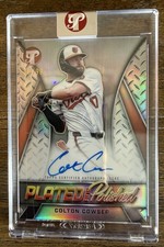 2025 Topps Pristine Colton Cowser Autograph /99 - Plated And Polished Refractor