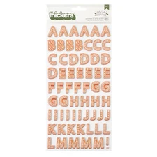 Crate Paper Holly Jolly Thickers -Alphabet - 3 Pack