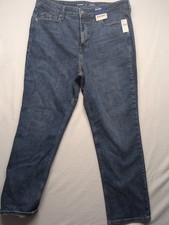 NWT Old Navy Extra High Rise Sky Hi Straight Secret Slim Pockets Size 14