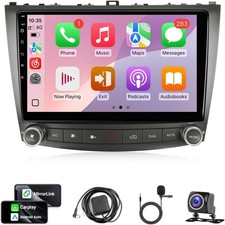 Apple Carplay For Lexus Is250 Is350 2006-2012 Android 15 Car Stereo Radio Gps Bt