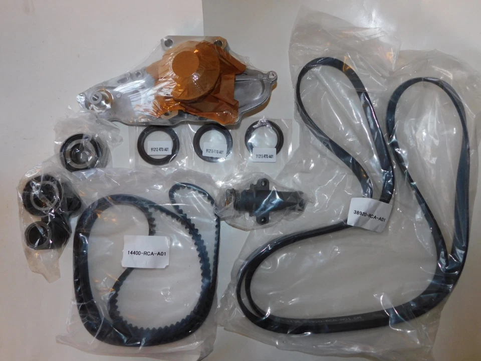 Timing Belt Kit For ACURA MDX RDX HONDA Accord Odyssey Pilot 3.5L V6 Water Pump - Image 2 of 4