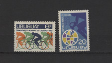 s54262a URUGUAY 1969 MNH** Jeux De Cyclisme 2v