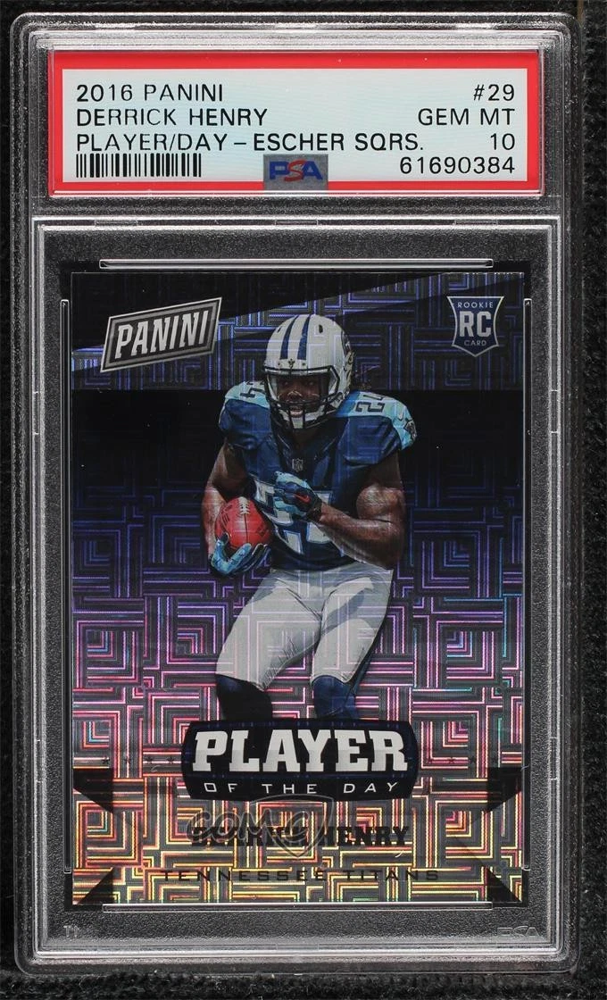Derrick Henry Panini Player of the Day #29 Escher Squares