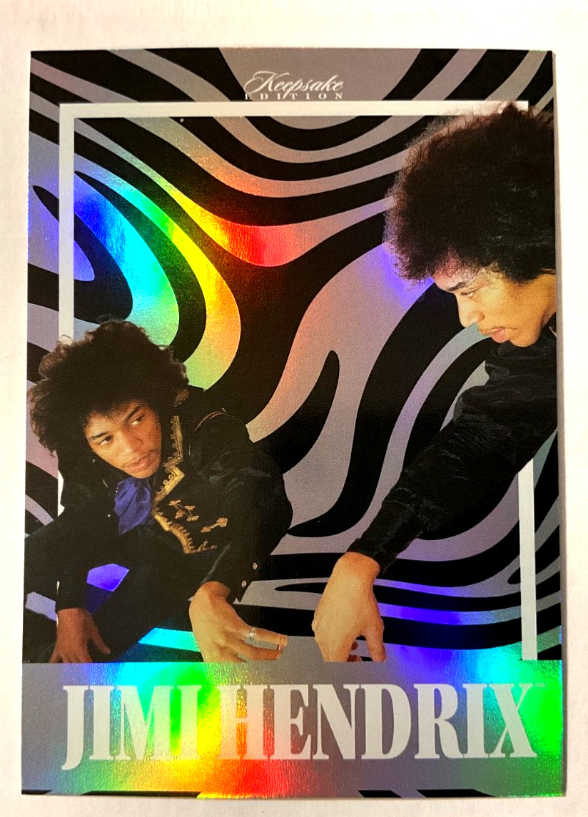 2025 Jimi Hendrix Keepsake Edition #07 Jimi Hendrix Color Foil