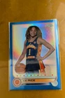 2022 Topps Chrome McDonald's All American Basketball Blue Refractor Kiki Rice #82