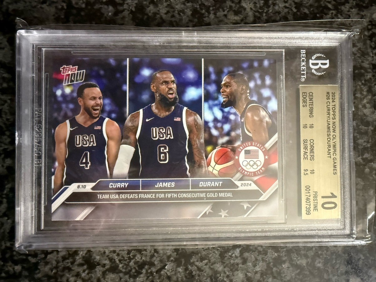 topps now Olympic #26 CURRY JAMES DURANT 5枚セット オリンピック 