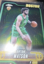2024-25 Topps Chrome - Anton Watson #107 (RC)