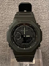 Casio G-Shock GA-2100-1A1JF Carbon Core Black Watch Battery Replaced