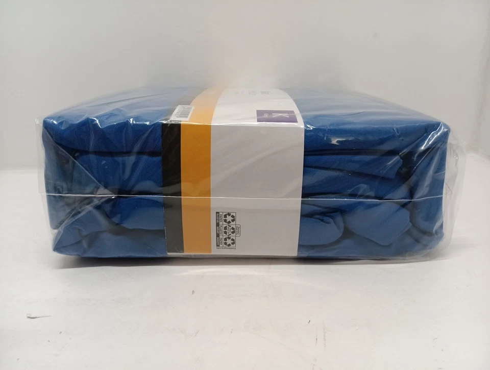 Juego de sábanas básicas Mainstays tamaño king microfibra azul completo nuevo Foto 4 de 4