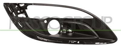 Grille aération droite pare-chocs avant Astra J 2012-2015 pour logement feu antibrouillard