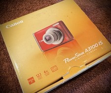 249 CANON Power Shot A3100 IS ジャンク Canon PowerShot A3100 IS (Blue) 12.1-megapixel digital camera with