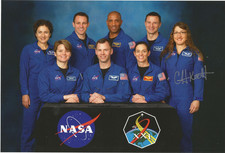 CHRISTINA KOCH NASA 8x10 Lithograph Autograph Signature Artemis, double sided!