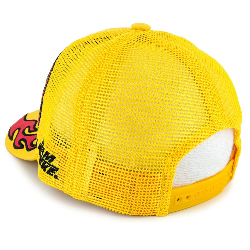 Sombrero de malla amarillo Joey Logano 2025 llama #22 Foto 4 de 4