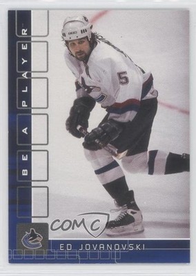 2001-02 ITG Be A Player Memorabilia Sapphire 85/100 Ed Jovanovski #31 0b4