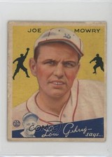 1934 Goudey Big League Chewing Gum R320 Joe Mowry #59 n8a