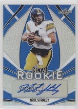 2020 Leaf Metal Rookie Auto Blue 5/25 Nate Stanley #MR-NS1 Auto 1i9