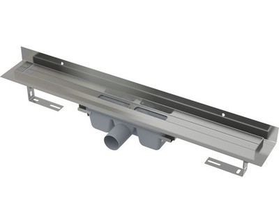 Jungborn Duschrinnenunterteil UNO 950 x 95 mm Wandeinbau Abflussleistung 35 l/mi