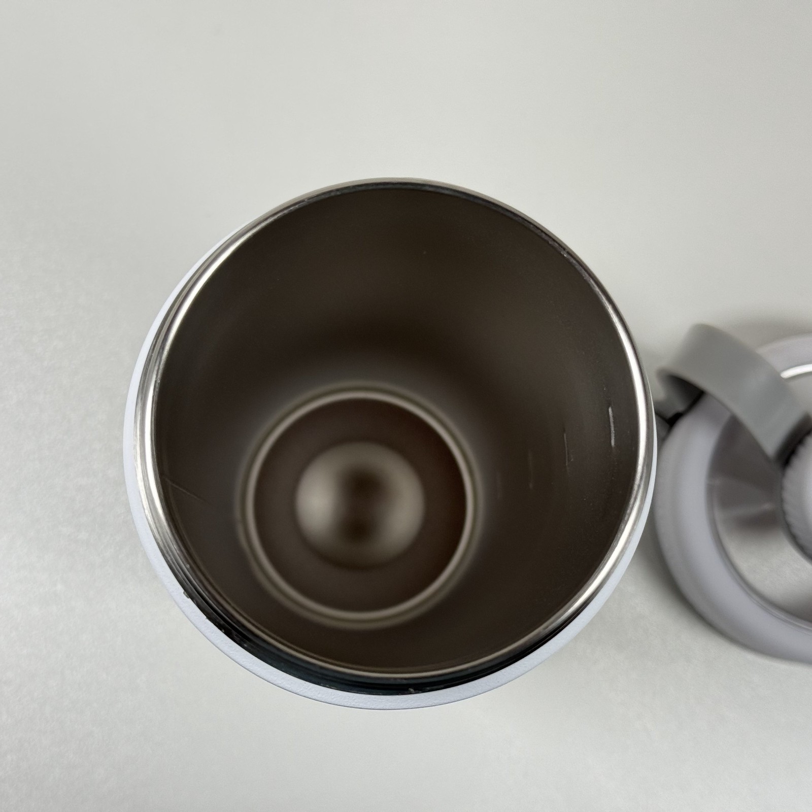 BlenderBottle Stainless Steel White 26oz Shaker Bottle